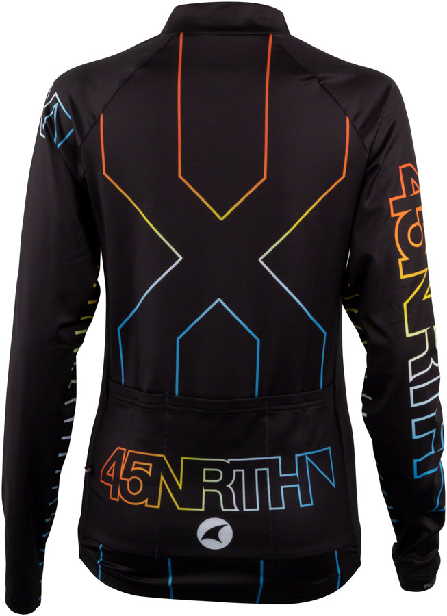 45NRTH Decade Long Sleeve Jersey - Womens Black Large