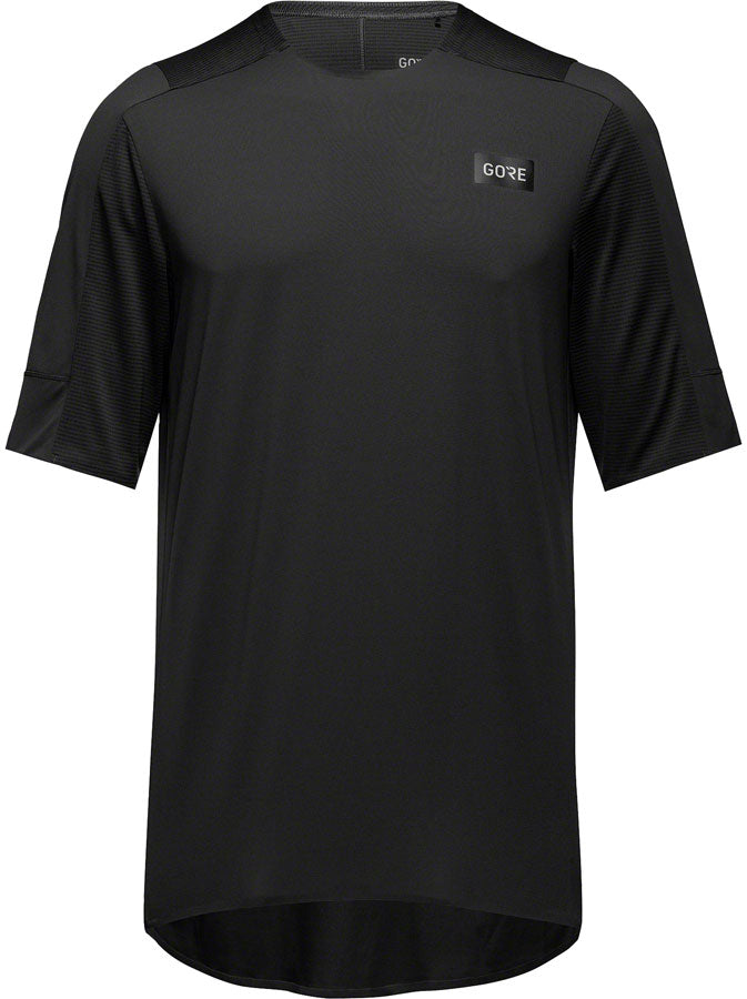 Gorewear Trail KPR Tech Jersey - Black Mens Small