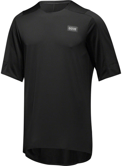 Gorewear Trail KPR Tech Jersey - Black Mens Small