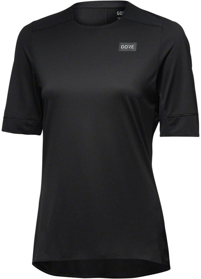 Gorewear Trail KPR Tech Jersey - Black Womens Large