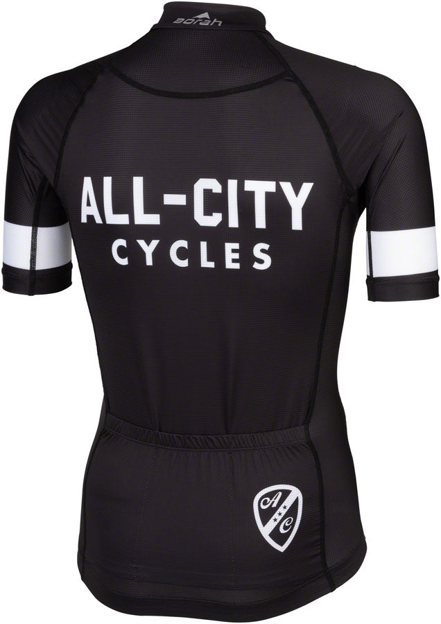 All-City Classic 4.0 Mens Jersey - Black White Large