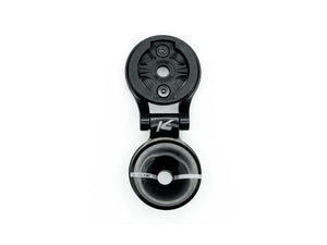 K-Edge Garmin Race Stem Mount w/ Top Cap Adjustable Black