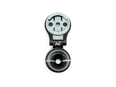 K-Edge Wahoo Race Stem Mount w/ Top Cap Adjustable Black