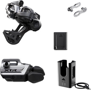Shimano XTR M9250 Di2 Wireless Upgrade Kit - Includes M9250-GS Rear Derailleur M9250-IR I-SPEC EV Shifter Battery Charger Quick Link