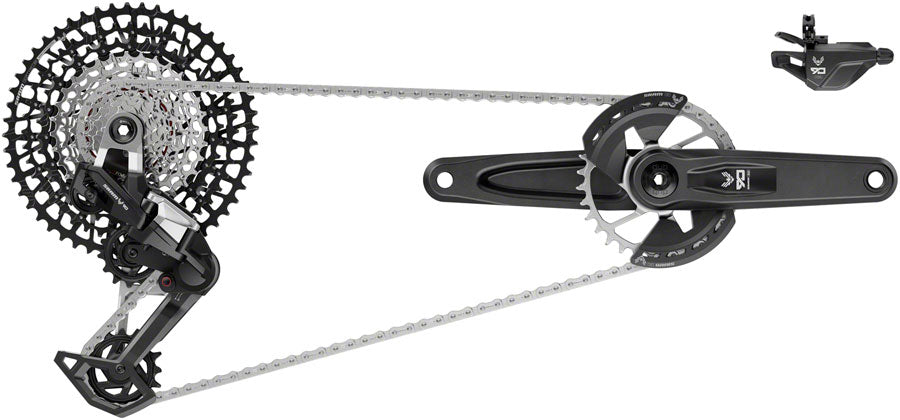 SRAM Eagle 90 T-Type Groupset - 175mm Wide Crank 32t Chainring Trigger Shifter 10-52t 12-Speed Cassette Rear Derailleur Chain