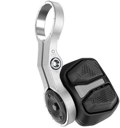 SRAMAXS POD 1987 Silver Edition Ultimate Electronic Controller - Left/Right Mount Discrete Clamp 2-Button