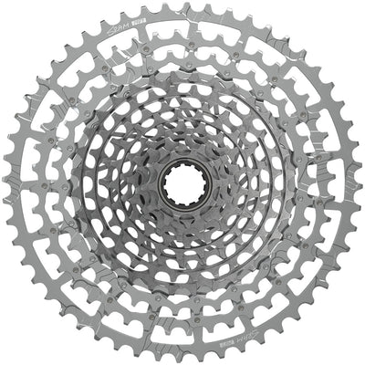 SRAM XX Super SL Eagle 1987 Silver Edition T-Type XS-1299 Cassette - 12-Speed, 10-52t, For XD Driver