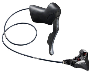 FSA K-Force WE Shift/Brake Lever Hydraulic Actuation Left Side Flat Mount Caliper – BLK
