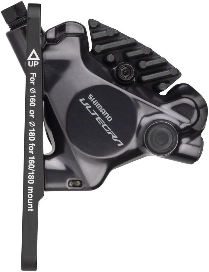 Shimano Ultegra ST-R8170F Di2 Shift/Brake Lever BR-R8170 Hydraulic Disc Brake Caliper - Left/Front 2x Flat Mount BLK