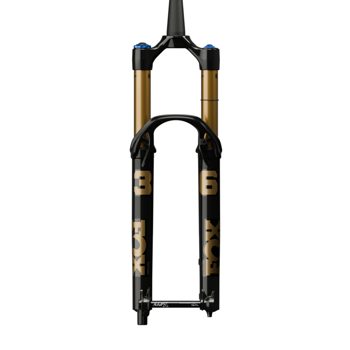 2026 Fox 36 FLOAT E-Optimized Kashima Factory Suspension Fork - 29in, 160mm, Kabolt X 110, 44mm Offset, 58HT, Shiny Black, Grip X