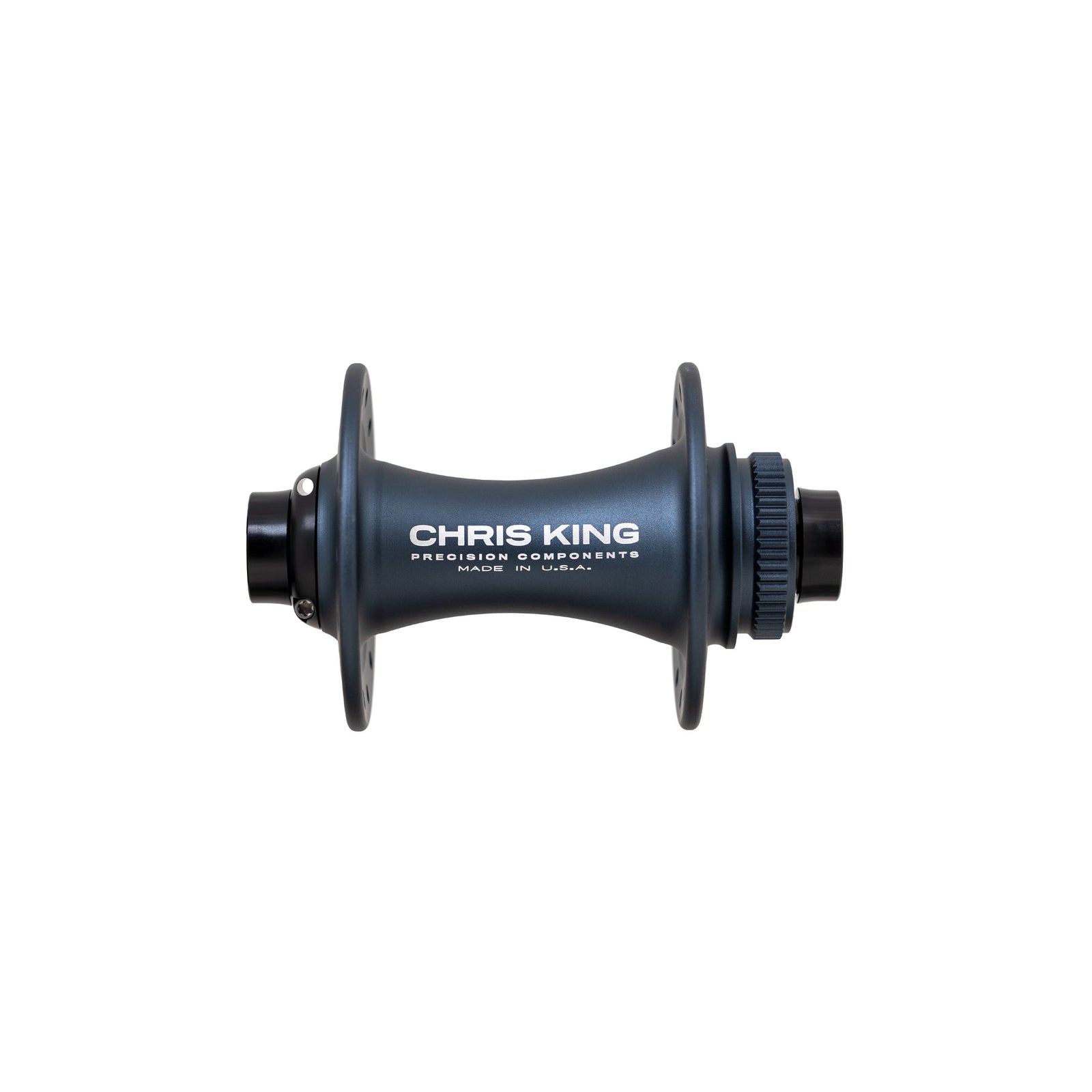 Chris King Boost Centerlock Front Hub - Matte Midnight, 28h, 15 x 110mm