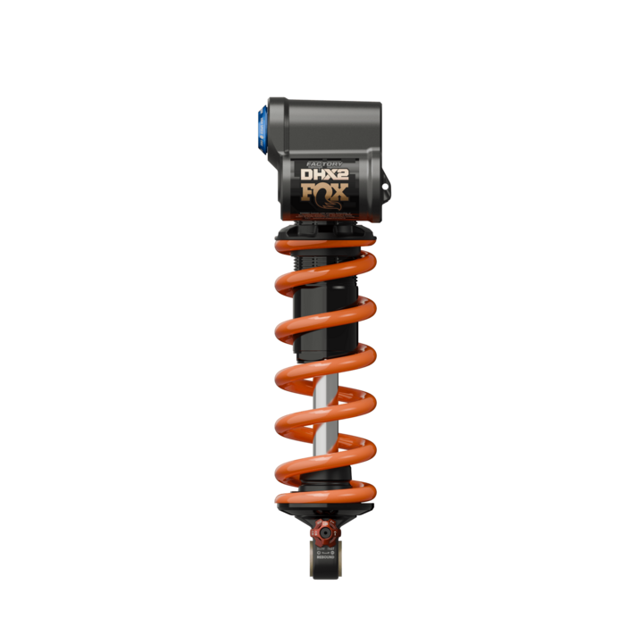 2026 FOX DHX2 Factory Rear Shock - 225 x 75mm, Trunnion Metric, Kashima