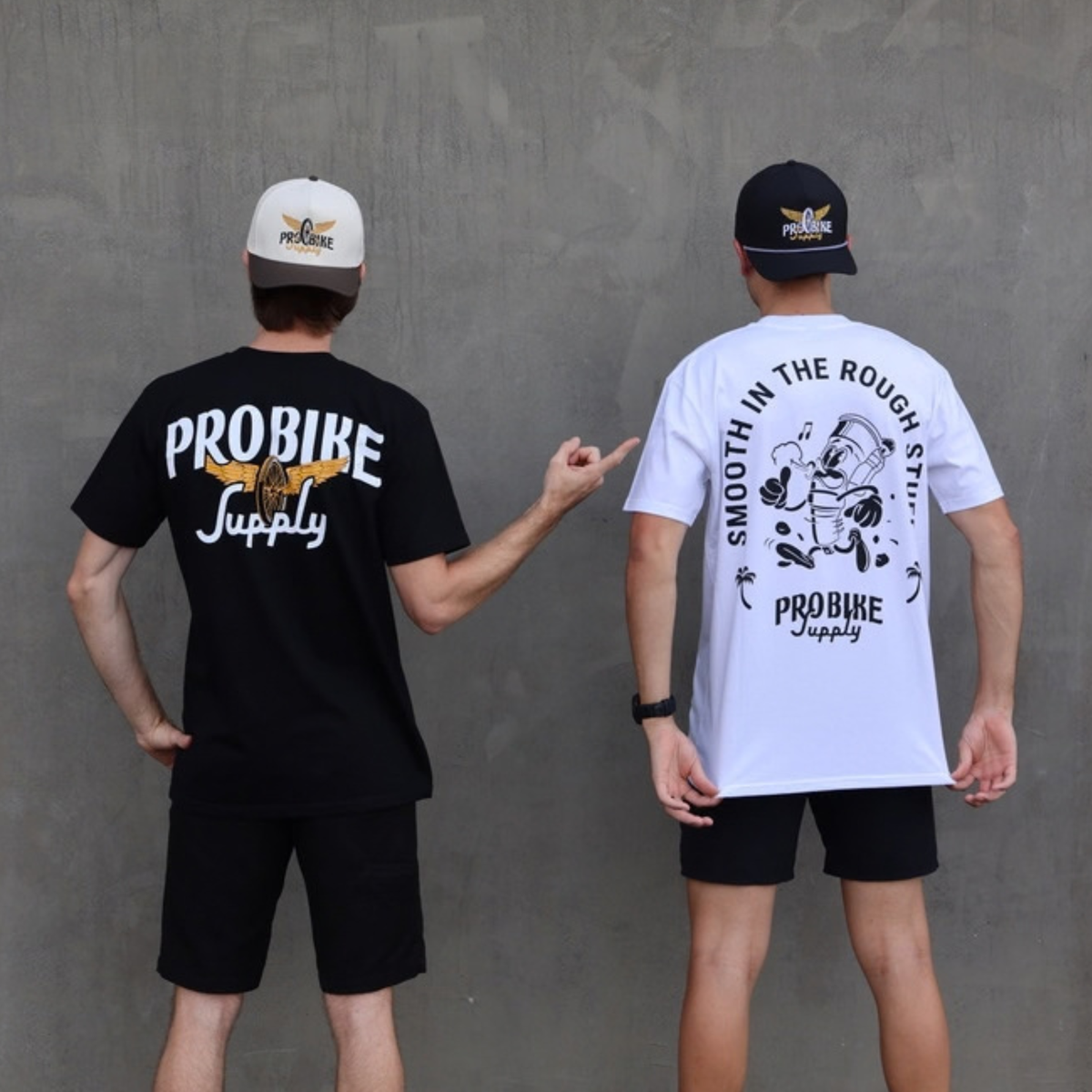 2026 Pro Bike Supply Rough Stuff Short Sleeve T-Shirt - Limited Edition White