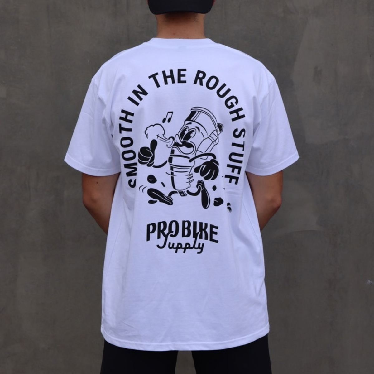 2026 Pro Bike Supply Rough Stuff Short Sleeve T-Shirt - Limited Edition White