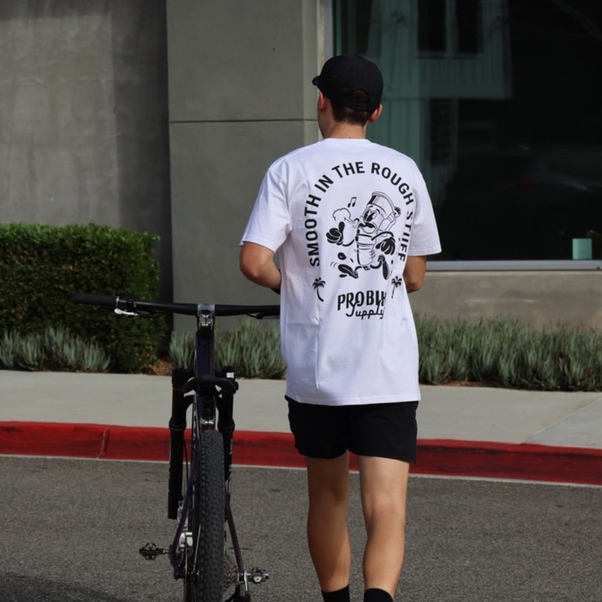 2026 Pro Bike Supply Rough Stuff Short Sleeve T-Shirt - Limited Edition White