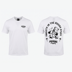 2026 Pro Bike Supply Rough Stuff Short Sleeve T-Shirt - Limited Edition White