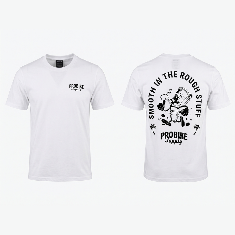 2026 Pro Bike Supply Rough Stuff Short Sleeve T-Shirt - Limited Edition White