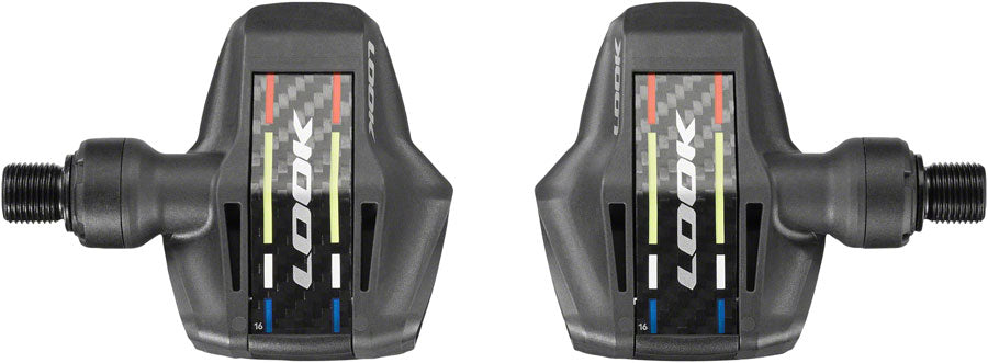 LOOK KEO Blade Carbon Pedals - Single Sided Clipless Chromoly 9/16" BLK 53mm QF 12Nm