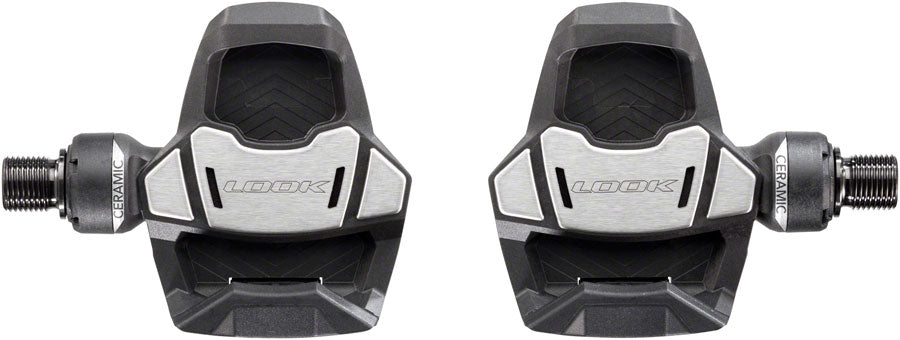 LOOK KEO Blade Carbon Ceramic Ti Pedals - Single Sided Clipless Titanium 9/16" BLK. 56mm QF 12Nm