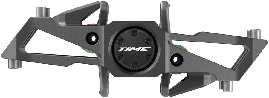 Time Speciale 10 Pedals - Dual Sided Clipless Platform Aluminum 9/16" Gray Large B1