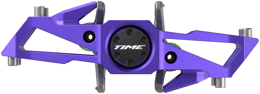Time Speciale 10 Pedals - Dual Sided Clipless Platform Aluminum 9/16" Purple Large B1