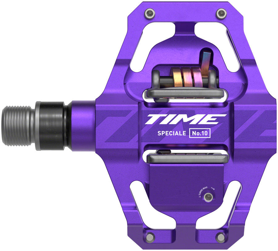 Time Speciale 10 Pedals - Dual Sided Clipless Platform Aluminum 9/16" Purple Small B1