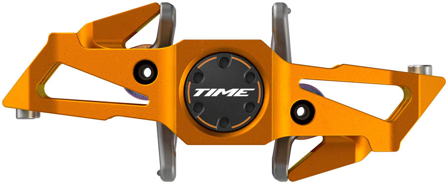 Time Speciale 10 Pedals - Dual Sided Clipless Platform Aluminum 9/16" Tangerine Small B1