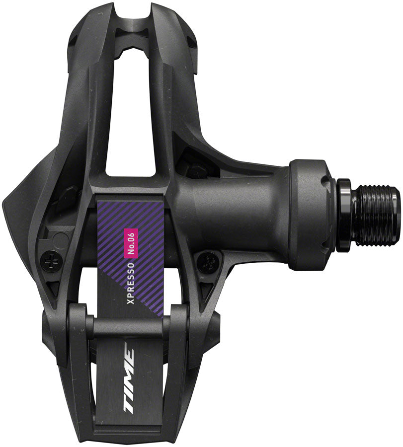 Time Xpresso 6 Pedals - Single Sided Clipless Composite 9/16" BLK/Purple B1