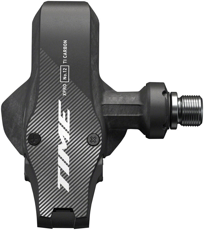 Time XPRO 12 Pedals - Single Sided Clipless Carbon 9/16" Ti/Carbon/Silver QF 51 B1