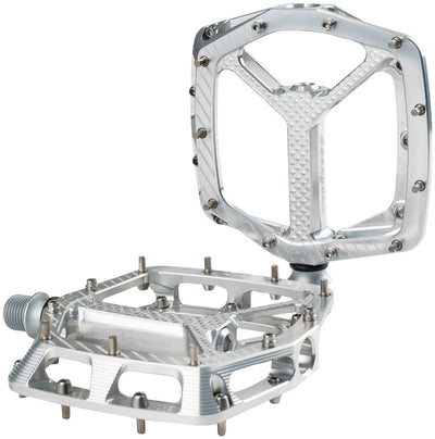 Hope F22 Pedals - Platform Aluminum 9/16" Silver