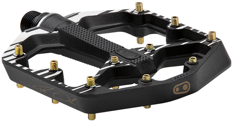 Crankbrothers Stamp 7 Fabio Wibmer Signature Edition Pedals - Platform Aluminum 9/16" BLK Small
