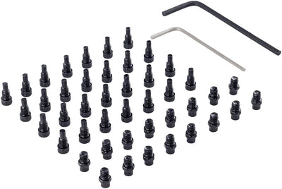 DMR Step Pins for Vault Pedals 44 Piece Set Black