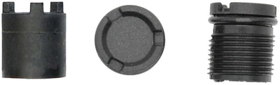 LOOK Spindle Plugs and Tool Kit - 2 Plugs 4 NM Black Fits X-Track