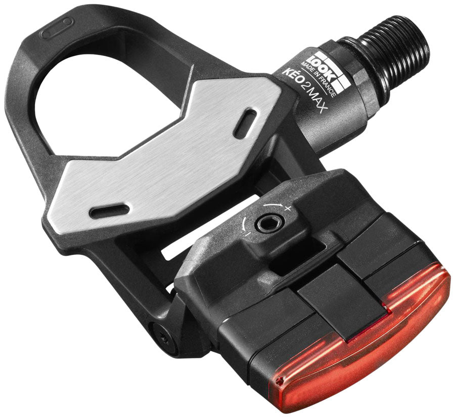 LOOK KEO 2 Max Vision Pedals - Single Sided Clipless Composite 9/16" BLK 53mm QF