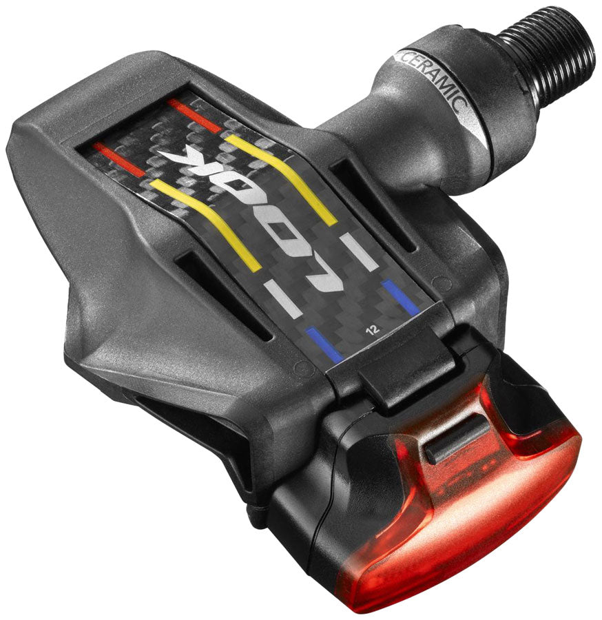 LOOK KEO Blade Carbon Ceramic Vision Pedals - Single Sided Clipless Carbon 9/16" BLK 53mm QF