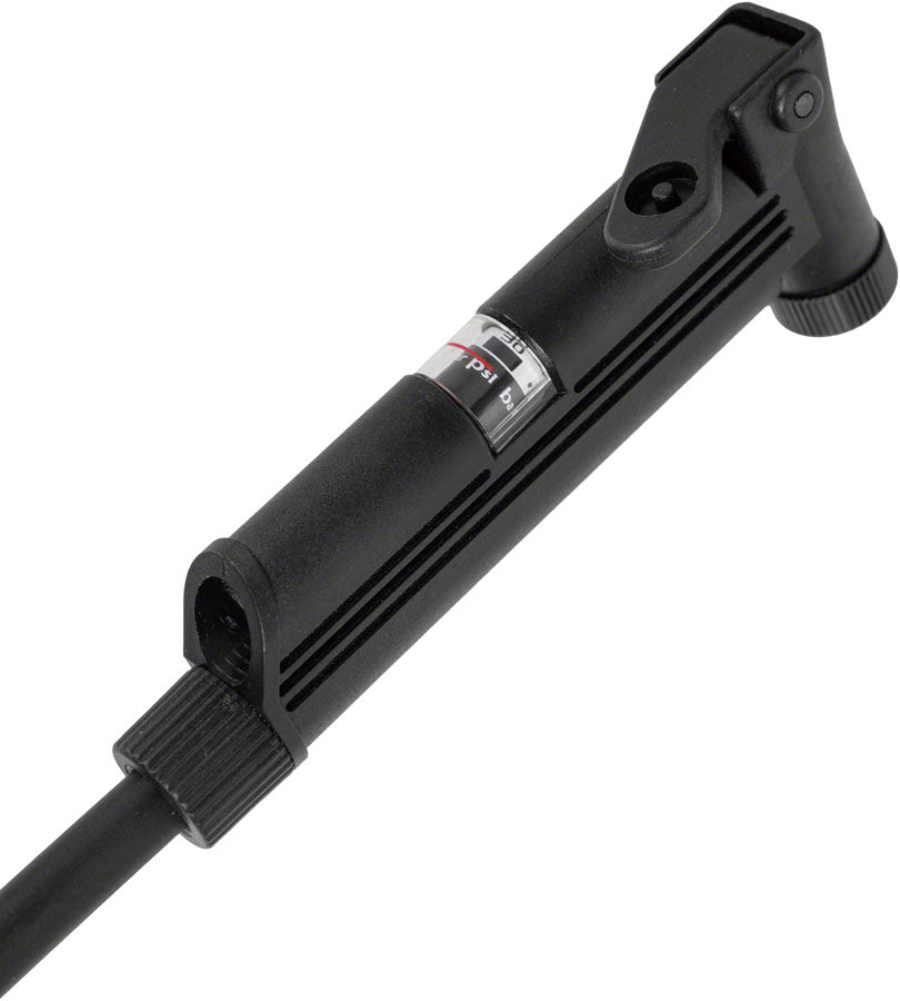 Topeak Mini Morph G Pump - with Gauge Black 140psi