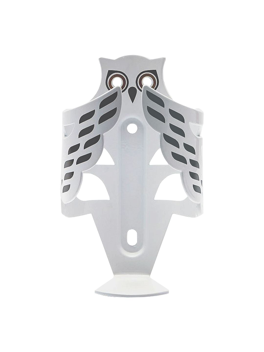 Portland Design Works The Snow Owl Cage Bottle Cage White/Gold