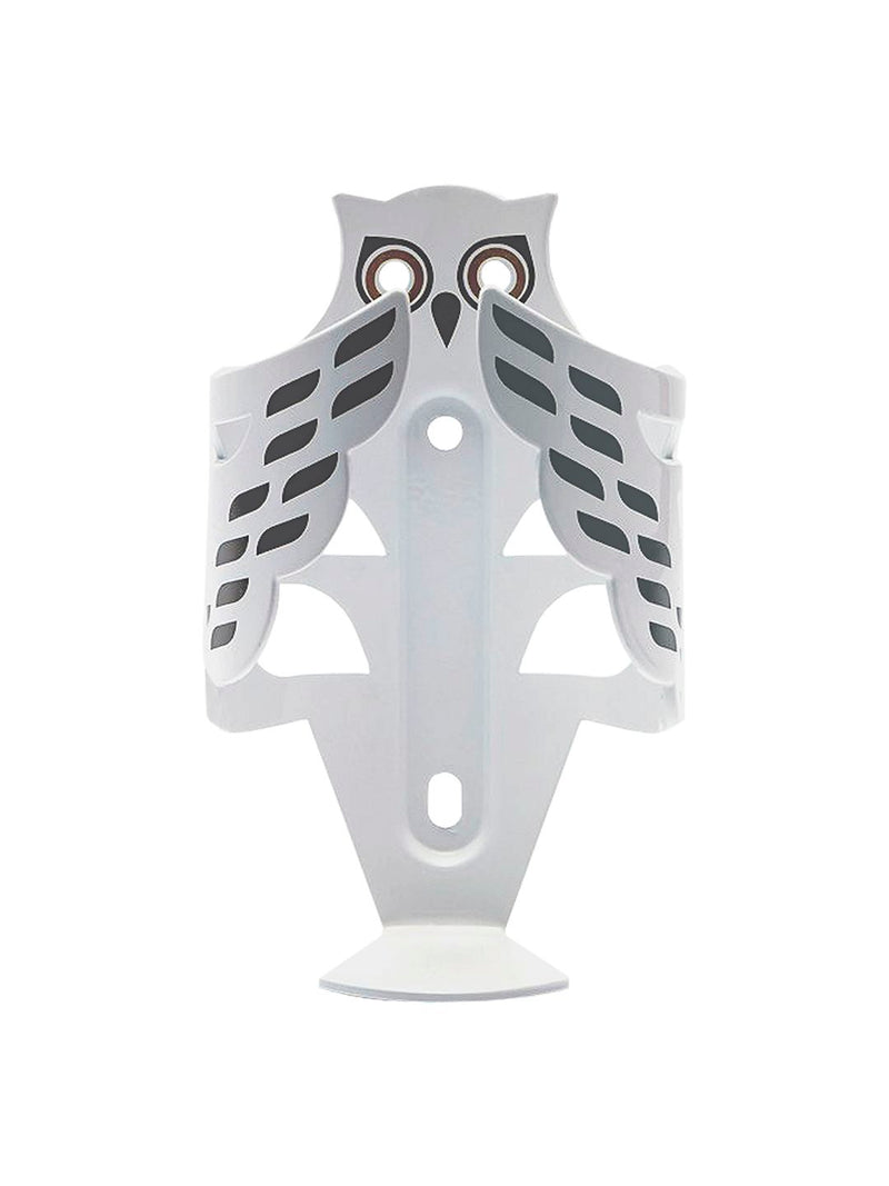 Portland Design Works The Snow Owl Cage Bottle Cage White/Gold