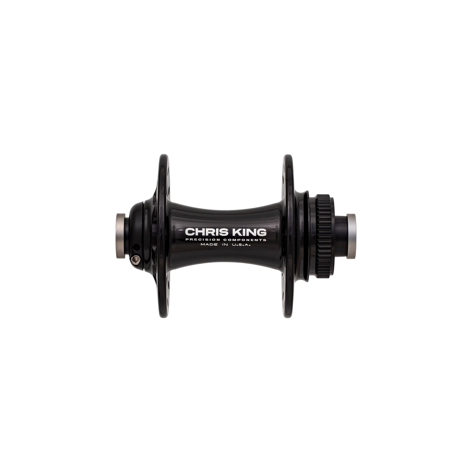 Chris King R45D Centerlock Front Hub - Black, 28h, 12 x 100mm