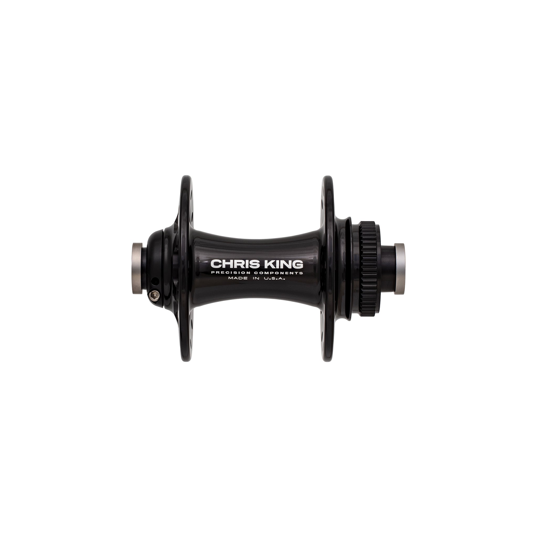 Chris King R45D Centerlock Front Hub - Black, 32h, 12 x 100mm