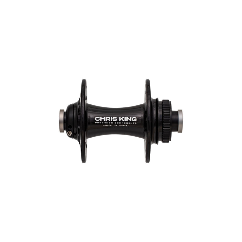 Chris King R45D Centerlock Front Hub - Black, 32h, 12 x 100mm