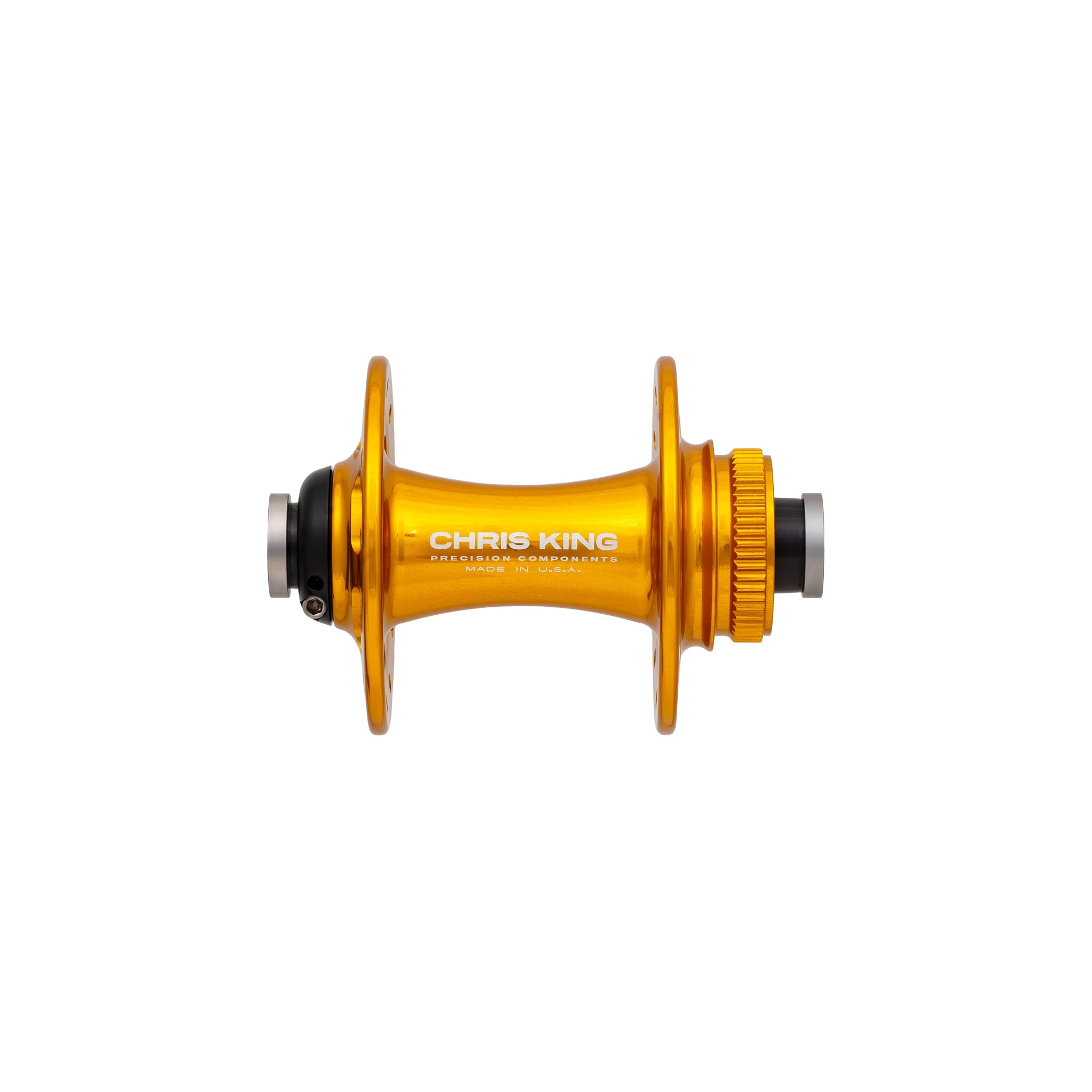 Chris King R45D Centerlock Front Hub - Gold, 32h, 12 x 100mm, Ceramic