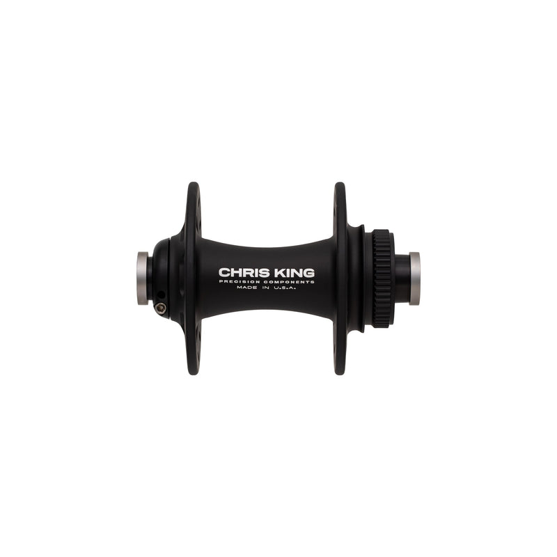 Chris King R45D Centerlock Front Hub - Matte Black, 32h, 12 x 100mm, Ceramic