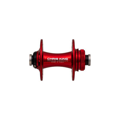 Chris King R45D Centerlock Front Hub - Red, 28h, 12 x 100mm