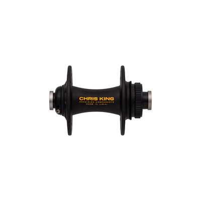 Chris King R45D Centerlock Front Hub - Two Tone Black Gold, 28h, 12 x 100mm, Ceramic