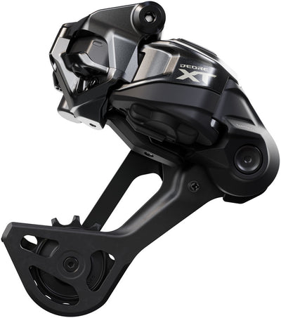 Shimano Deore XT RD-M8250-SGS Di2 Wireless Rear Derailleur - 12-Speed, Long Cage, Shadow ES, Black/Gray