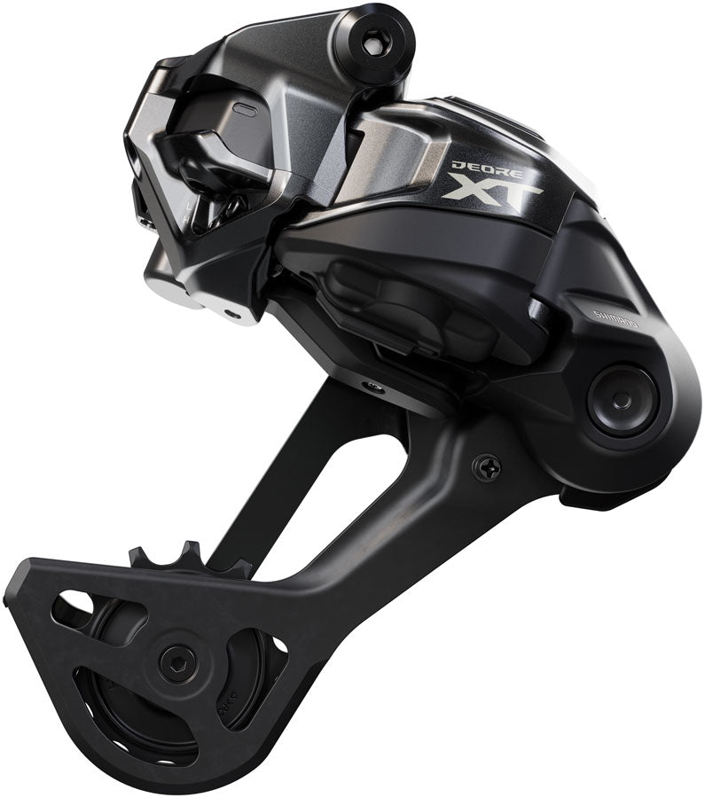 Shimano Deore XT RD-M8250-SGS Di2 Wireless Rear Derailleur - 12-Speed, Long Cage, Shadow ES, Black/Gray - Open Box, New