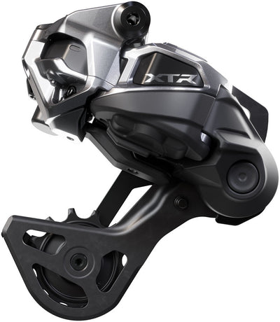 Shimano XTR RD-M9250-GS Di2 Wireless Rear Derailleur - 12-Speed Medium Cage Shadow ES BLK/Gray