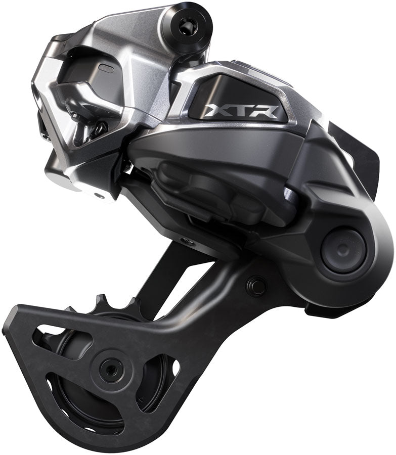 Shimano XTR RD-M9250-GS Di2 Wireless Rear Derailleur - 12-Speed Medium Cage Shadow ES BLK/Gray