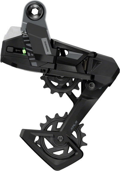 SRAM Rival XPLR AXS Rear Derailleur - For Rival XPLR 1x 13-Speed 46t Max UDH Hangerless Battery Not Included BLK/Silver E1
